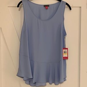 Vince Camuto - Peplum Blouse Petite